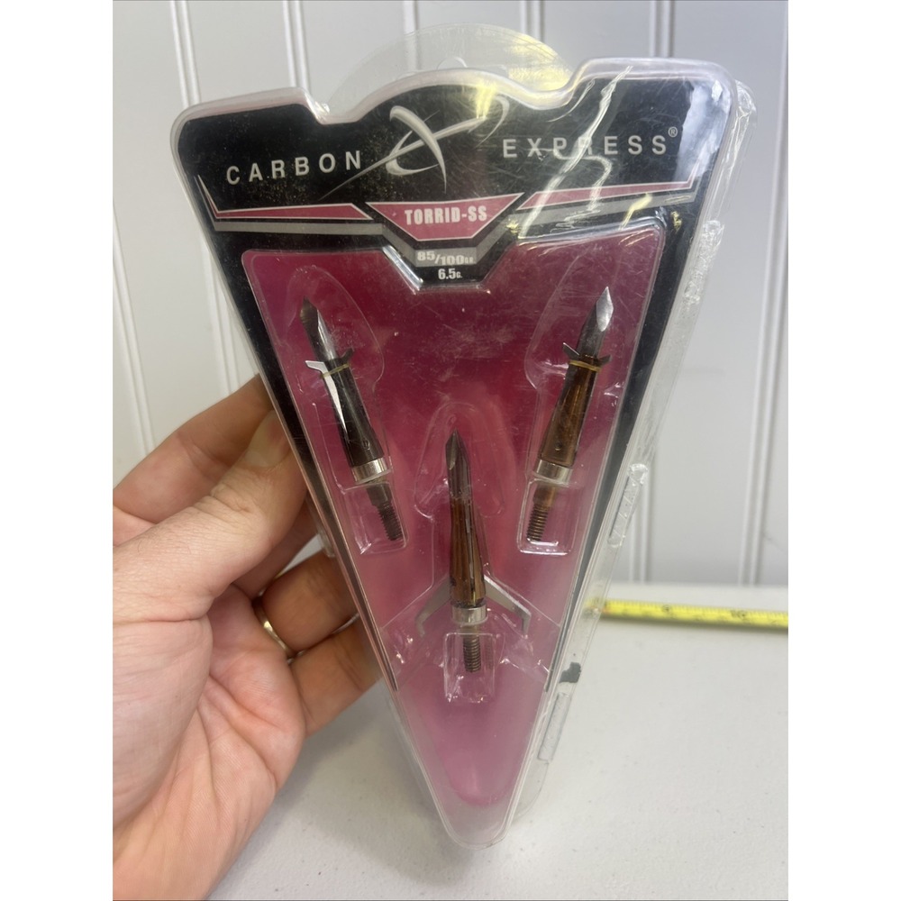 NEW Carbon Express Torrid-SS 85-100 Grain 6.5g Tips Model 55540 Archery